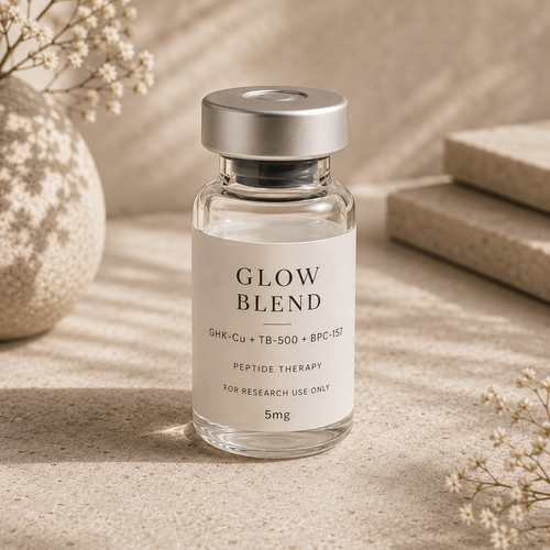 glow peptide blend ghk-cu tb-500 bpc-157 (GHK-Cu + + BPC-157) Rx Item-Cyanocobalamin 1000mcg 1X30 25G Syringe with Needle Concentration:500 MG/ML