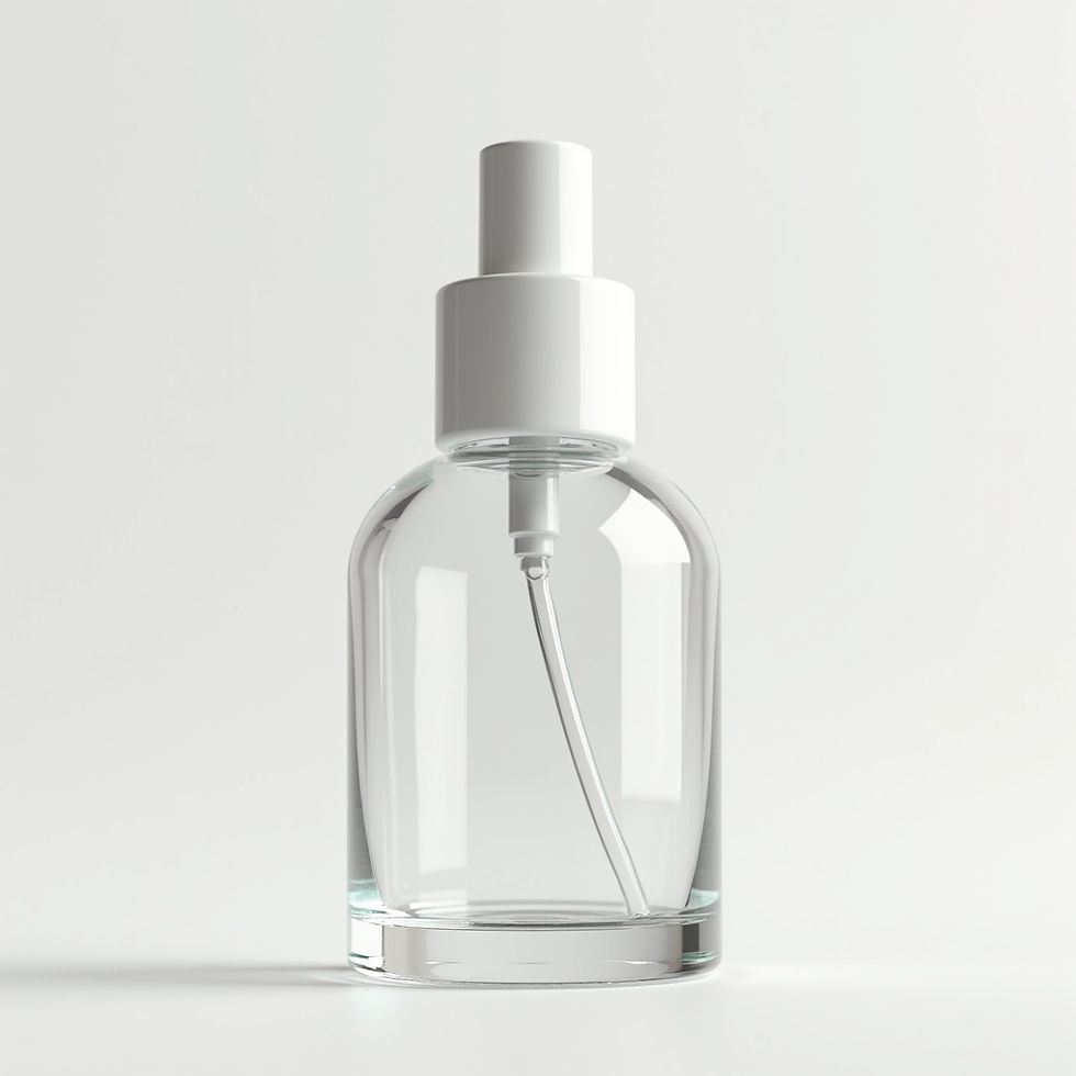 Clear Glass Perfume Atomizer