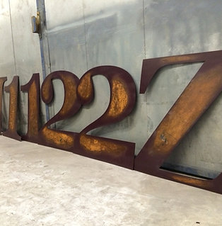 30" Patina Letter