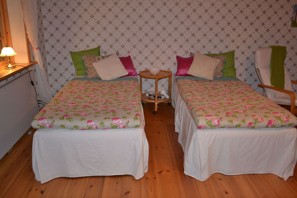 The beds