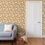 Thumbnail: Cotton Leaves Wallpaper Botanical Pattern in Butter Yellow