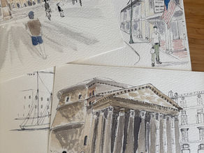 What to Draw in a Travel Sketchbook
