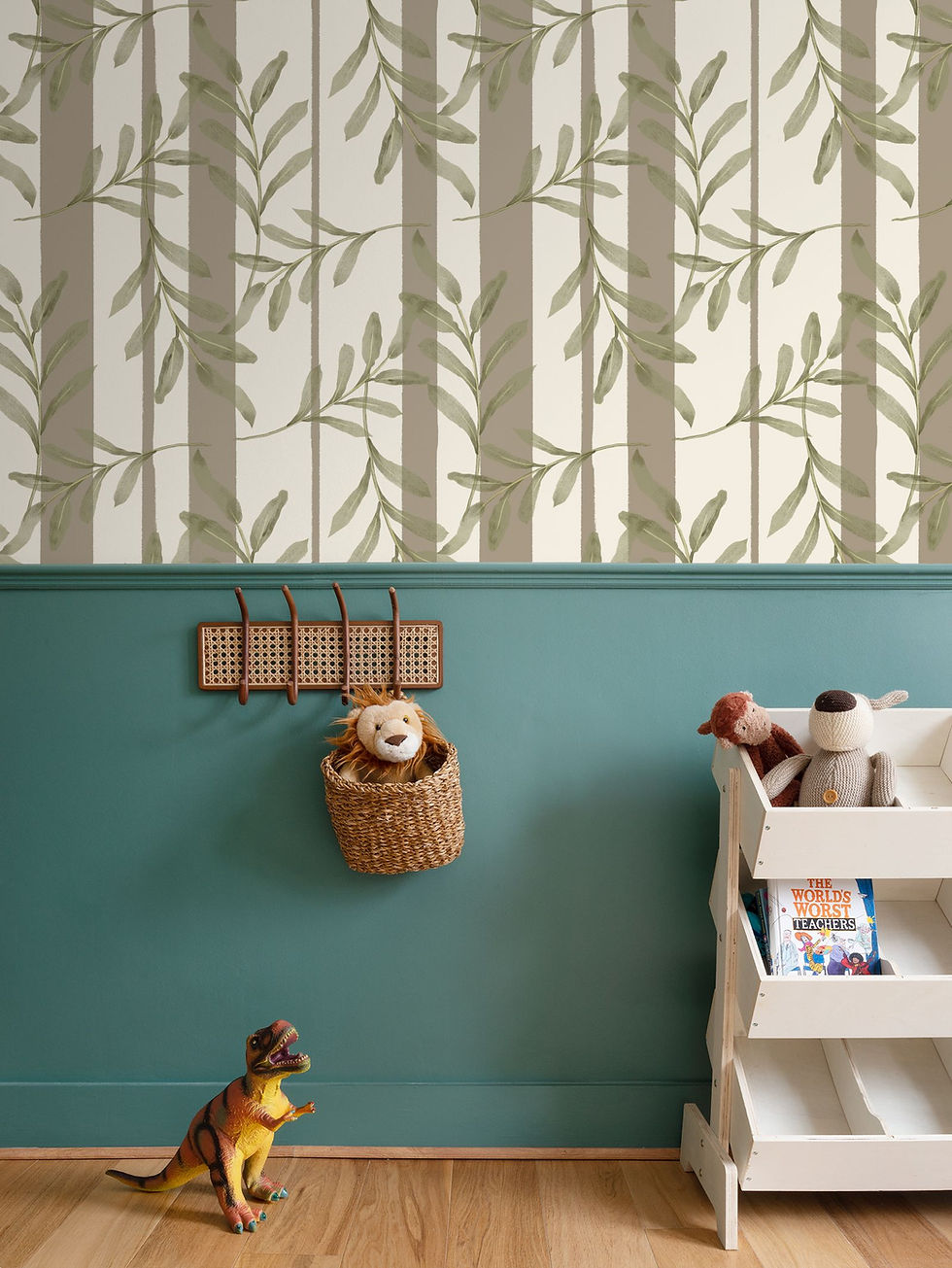 Wallpaper Leaf Branches Into the Woods