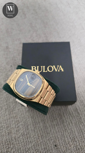 Bulova x Complecto Super Seville Tiger's Eye Stone Dial Watch