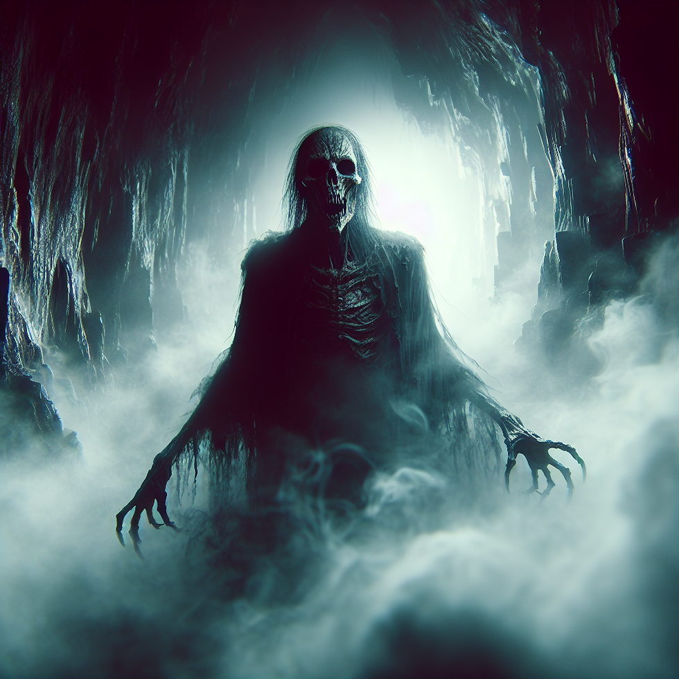 Scary dead moving body Not Strigoi Vampire.