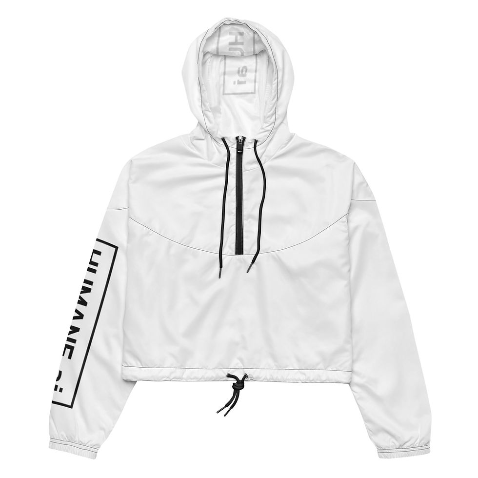 Thumbnail: HUMANEai - Women’s cropped windbreaker