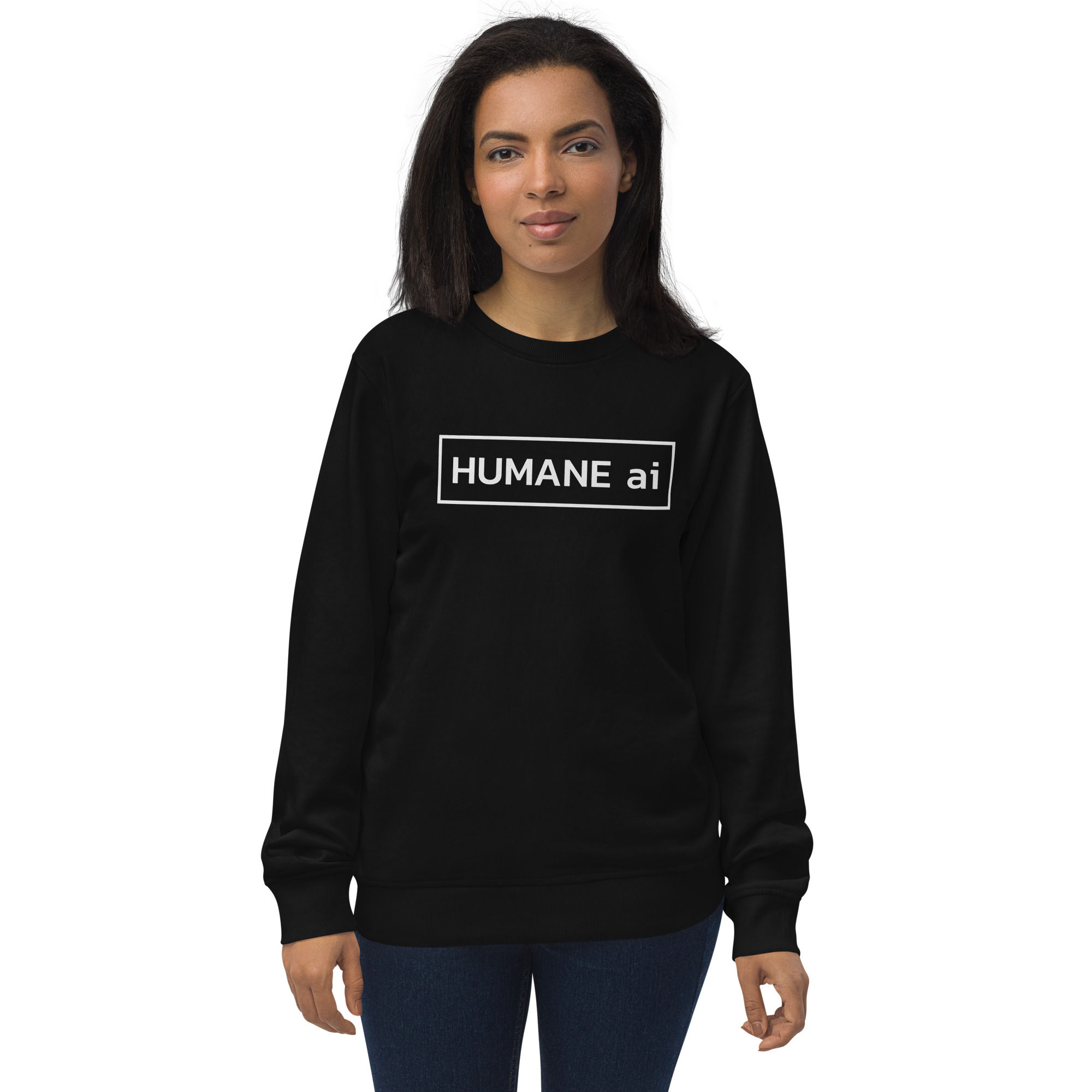 HUMANEai - Organic Sweatshirt (Logo)