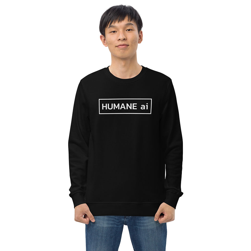 Thumbnail: HUMANEai - Organic Sweatshirt (Logo)