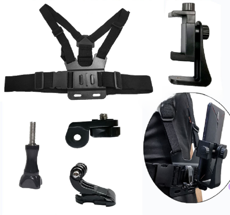 Thumbnail: Chest Strap Phone Holder for Outdoor Filming and Live Streaming