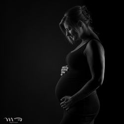 Gravid, gravidfotografering, morogbarn