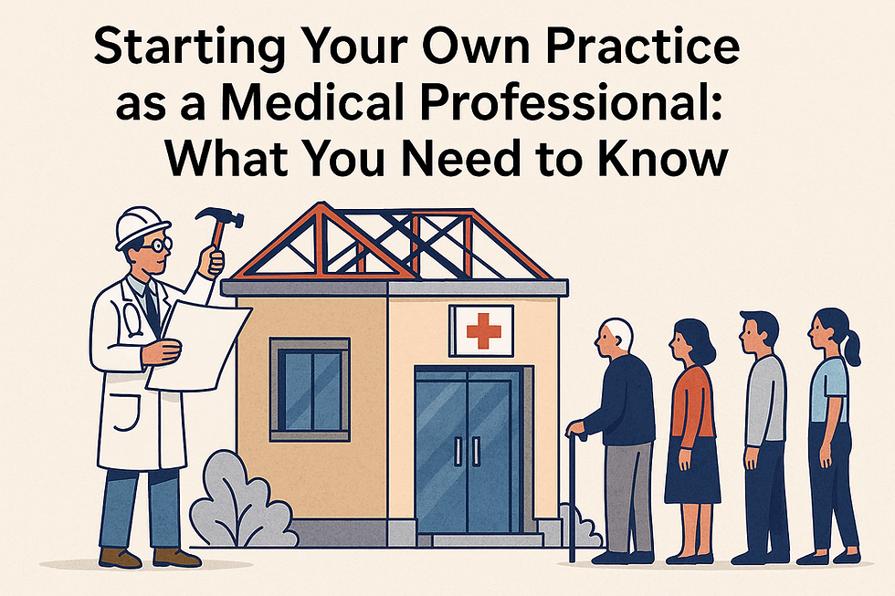 How to Start Your Own Medical Practice in 2026