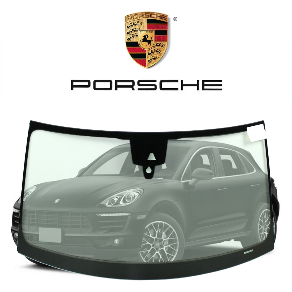 Windshield Car Glass Porsche Macan I 2014-> Sensor / Camera + Window seal