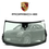 Thumbnail: Windshield Car Glass Porsche Macan I 2014-> Sensor / Camera + Window seal