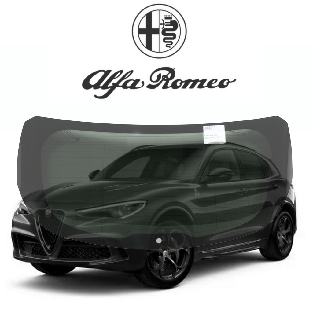 Rear Window Glass Tailgate Alfa Romeo Stelvio 2016-> Heated / Antenna