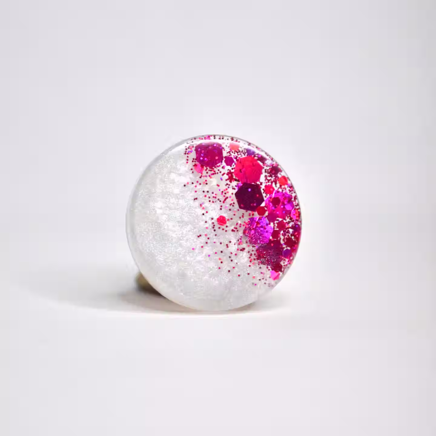 Glitzer Hot Pink 20mm