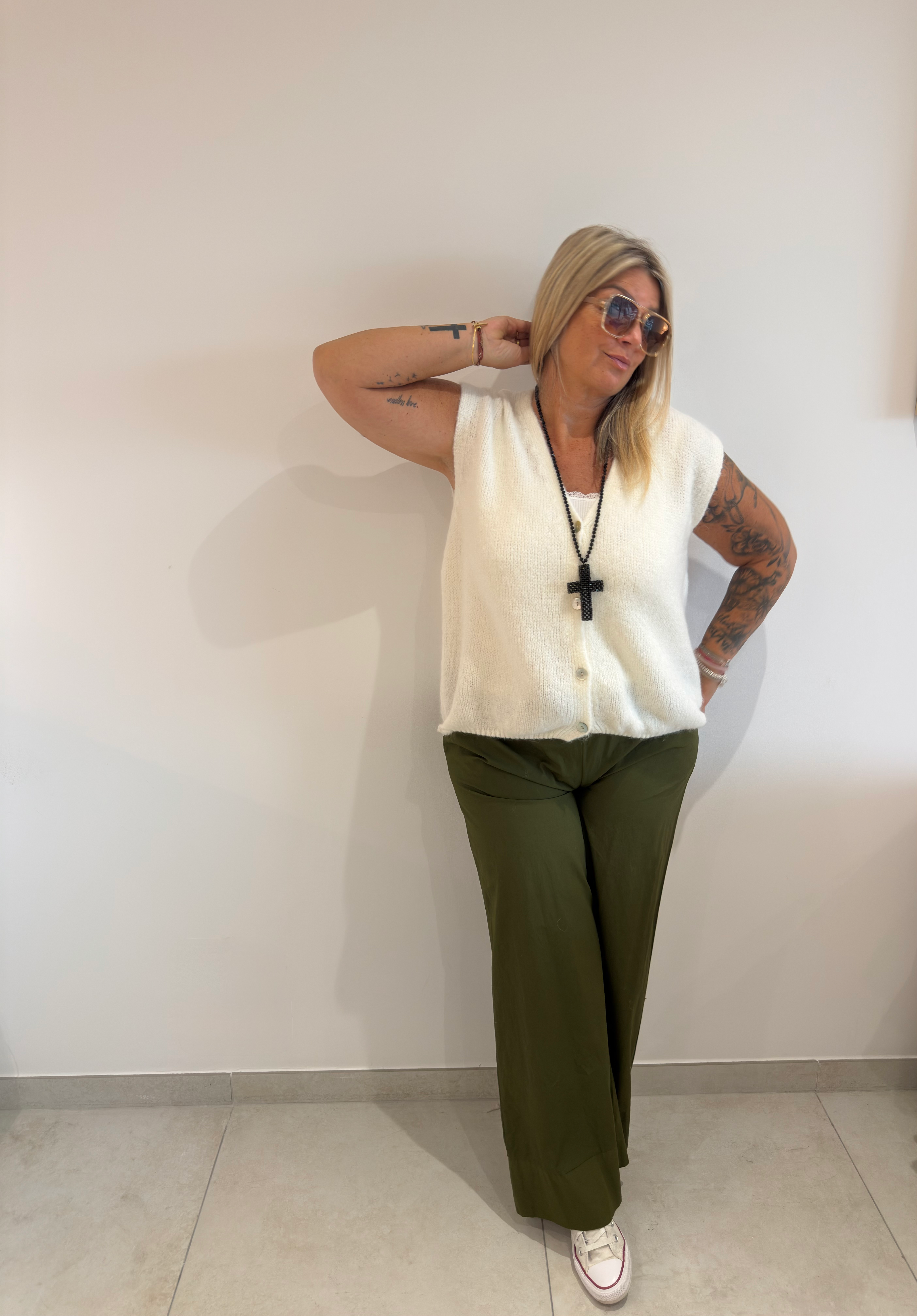 Pantalon Noa vert