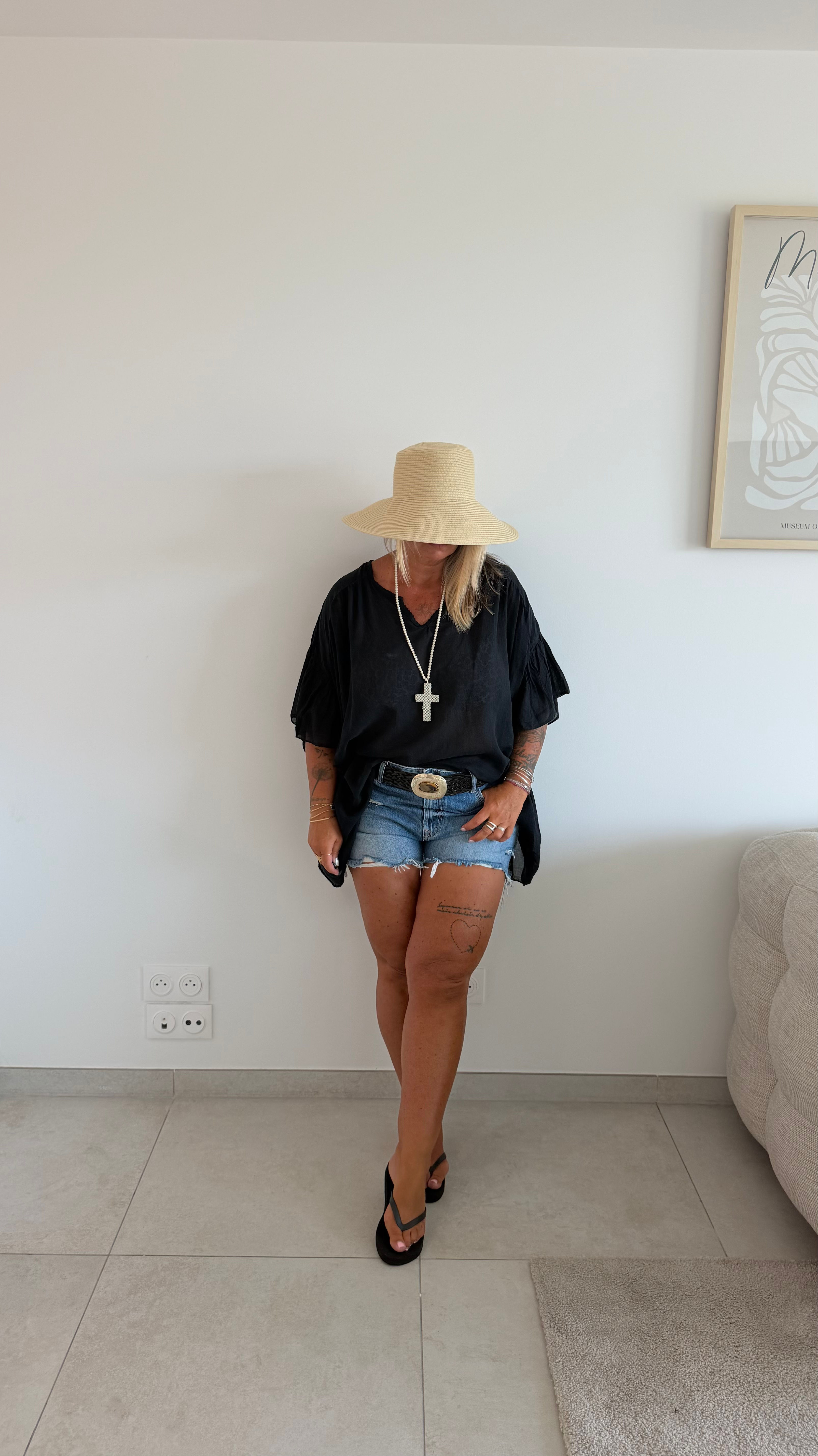 Blouse Mathilde noire 