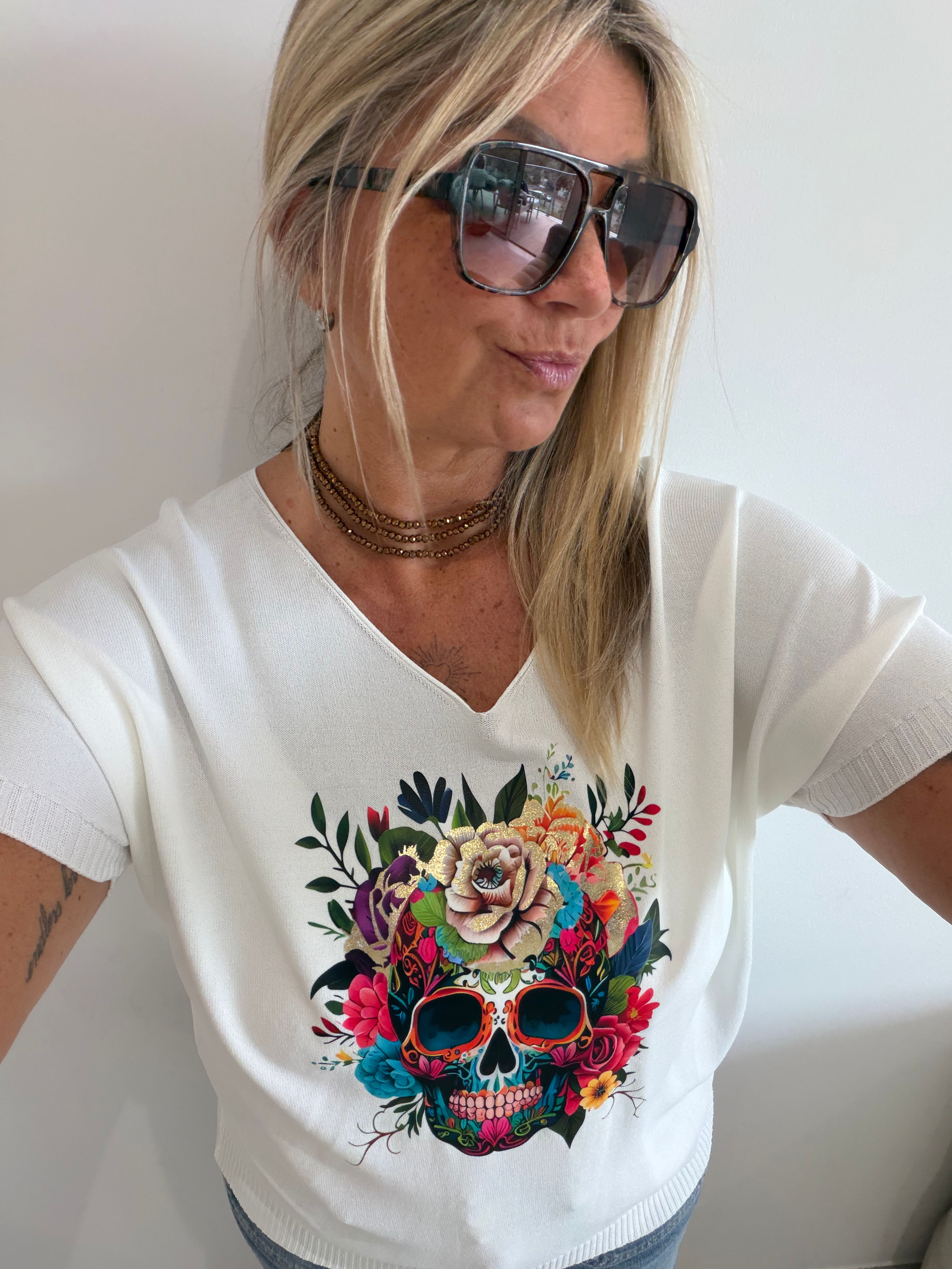 Pull léger sans manche