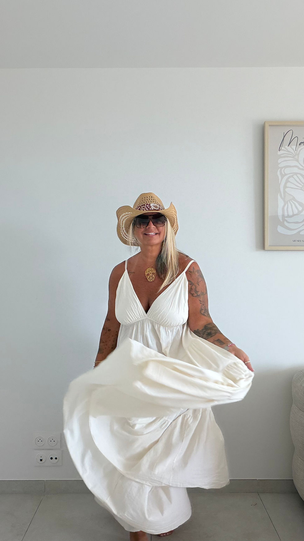 Miniature : Robe Laura ivoire