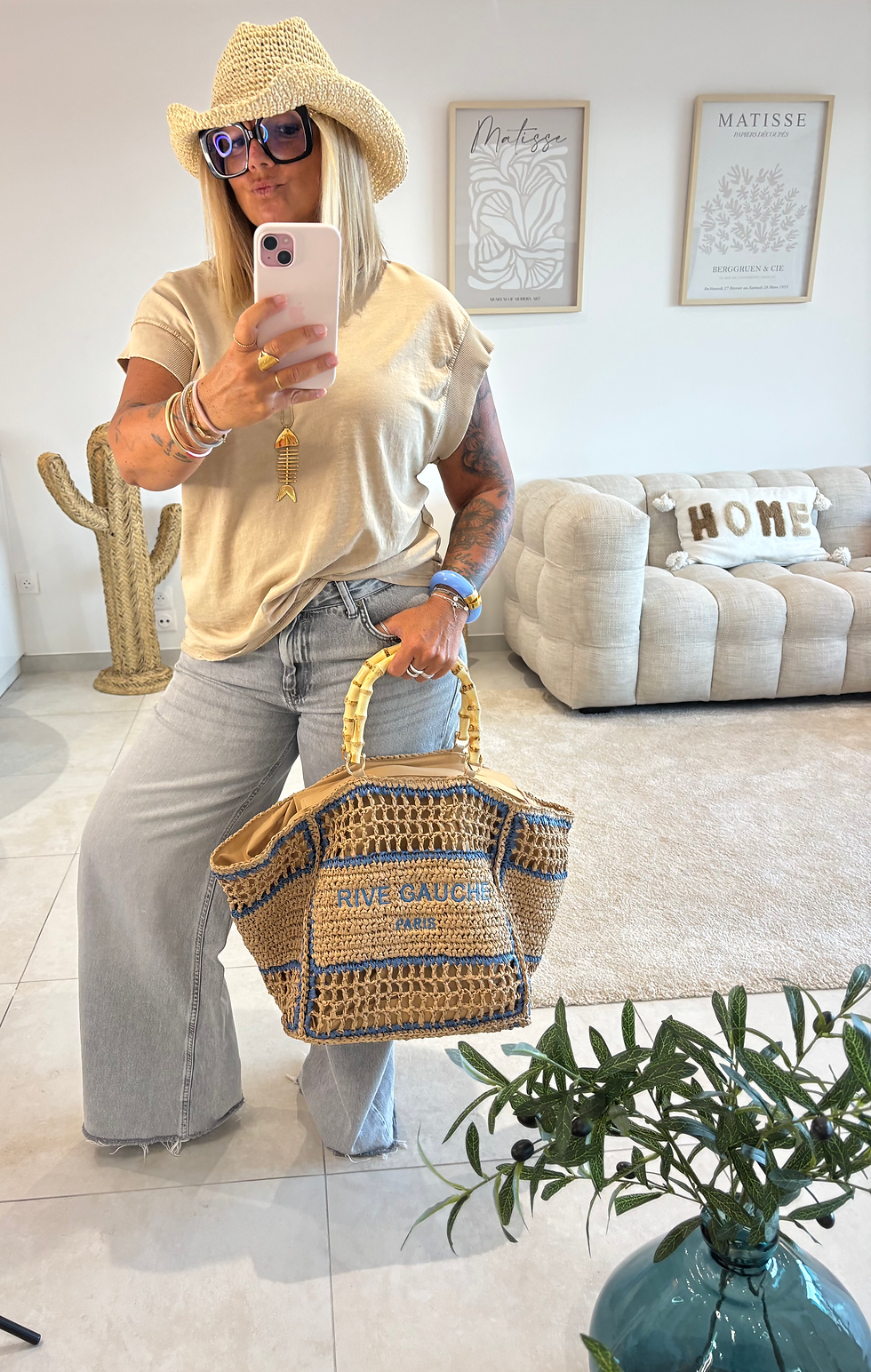 Tee shirt Ninette beige