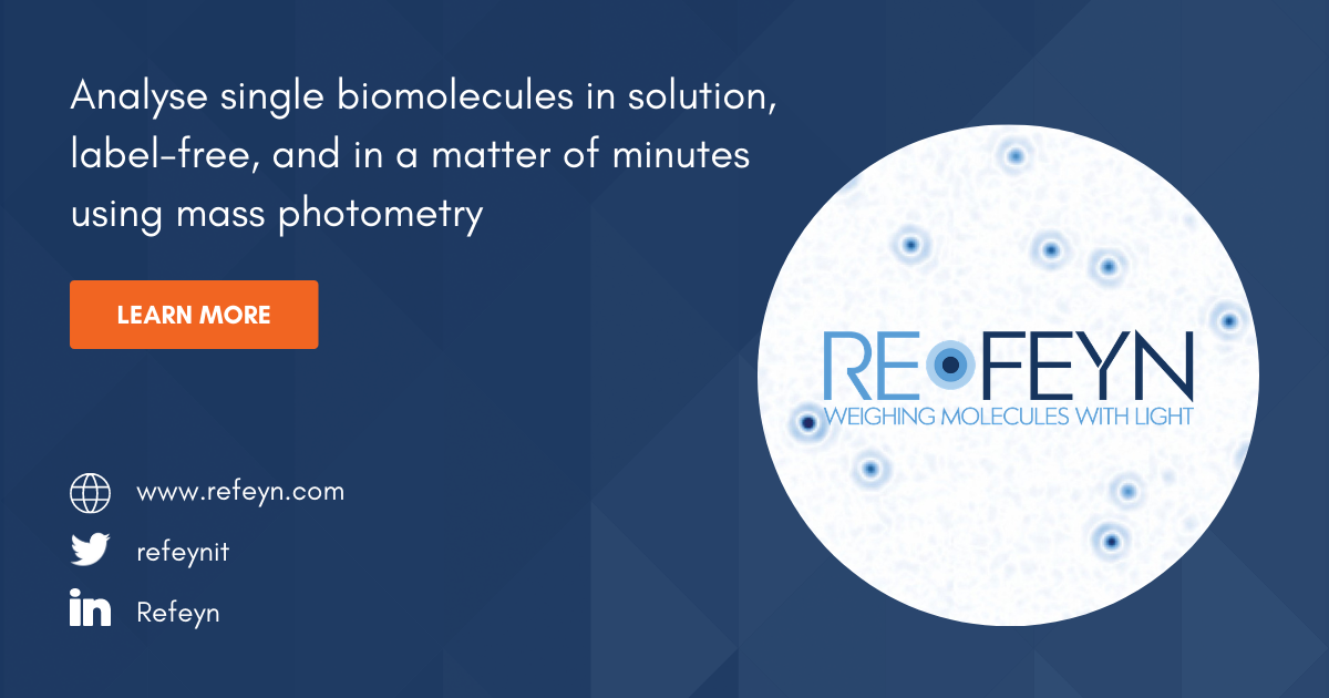 Refeyn | Measuring molecules with light | Application Notes