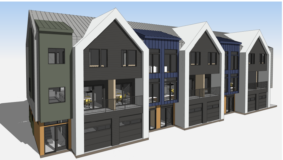 townhome development, garden city Idaho development, entitlements in garden city