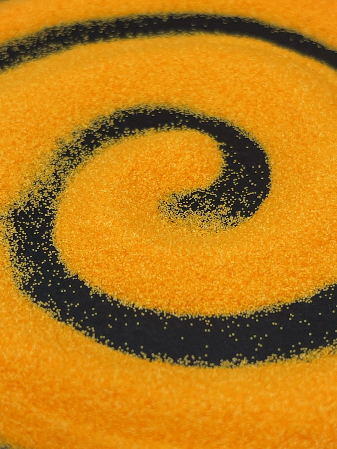 Fluorescent Matte Bright Orange Ultra Fine Glitter