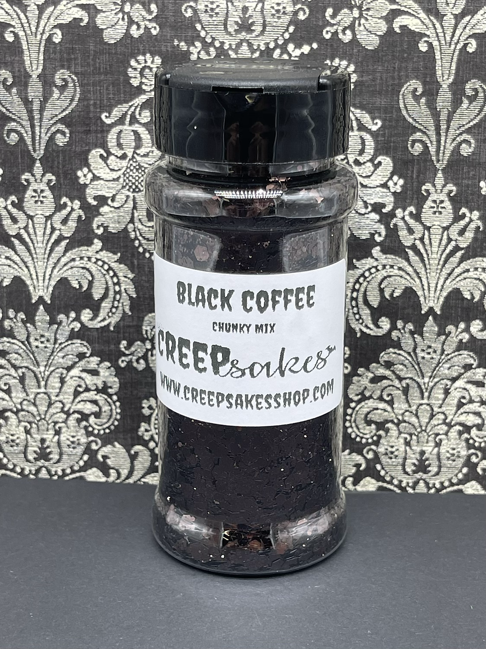 Thumbnail: Black Coffee Chunky Mix Glitter 