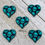 Miniatura: Skull Heart Focal Bead