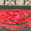 Miniatura: Iridescent Violet Bright Red Chunky Mix