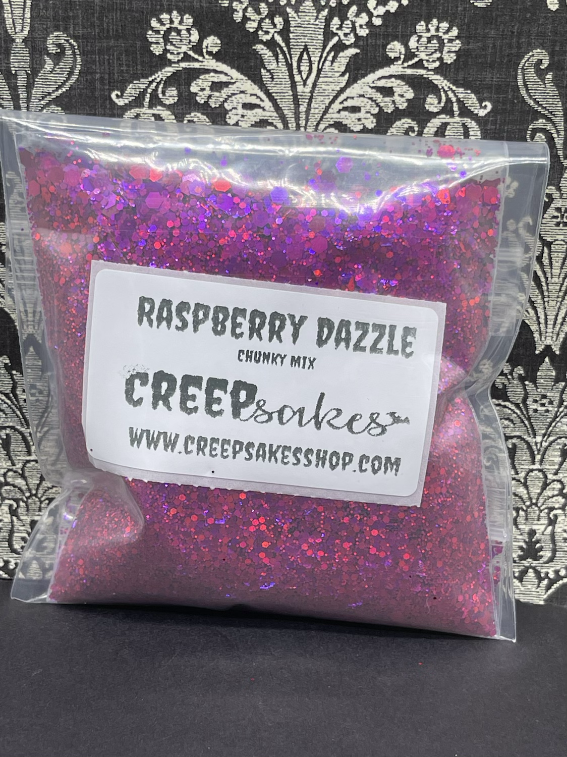 Raspberry Dazzle Color Shift Chunky Mix Glitter