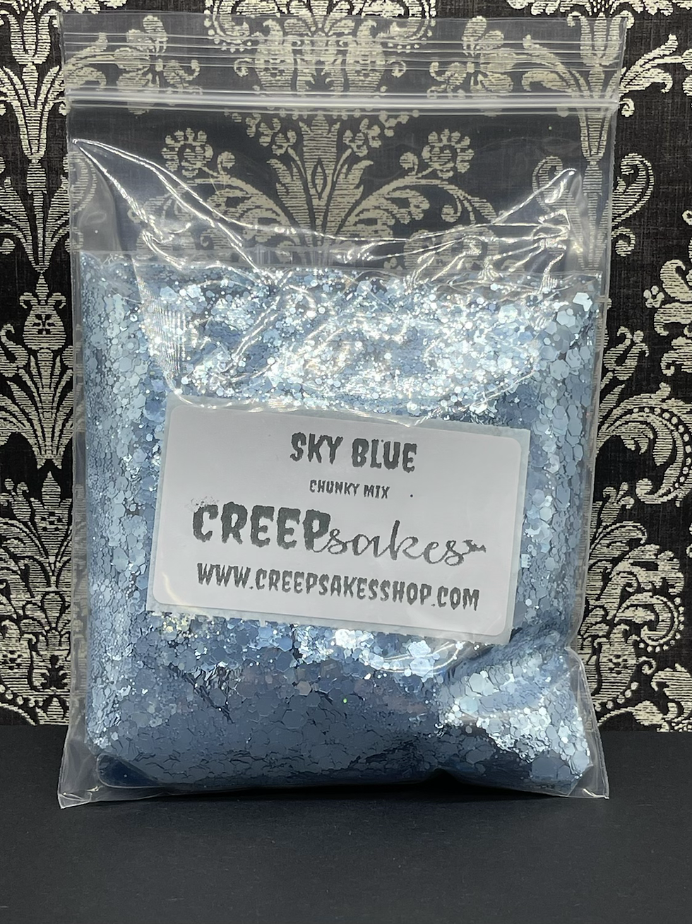 Thumbnail: Sky Blue Chunky Mix Glitter 