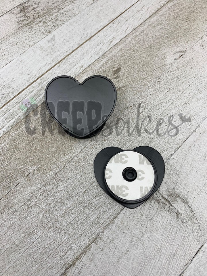 Miniatura: Heart Shaped Phone Grip Blanks Pack of 10