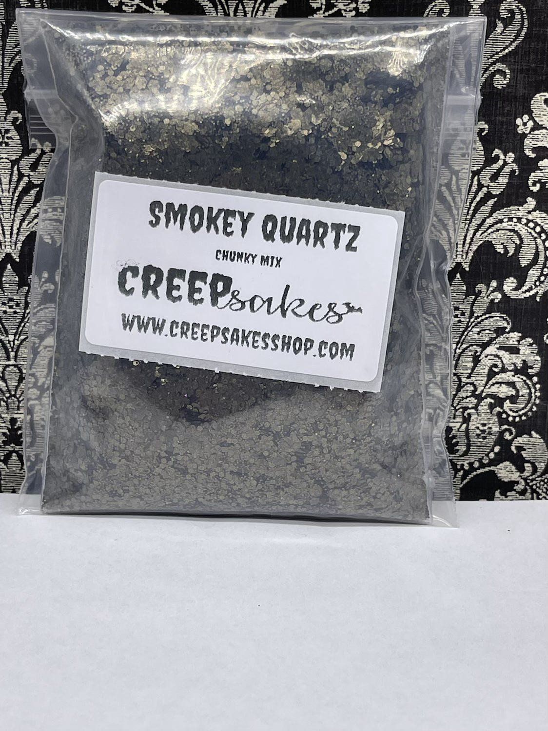 Smokey Quartz Matte Chunky Mix Glitter