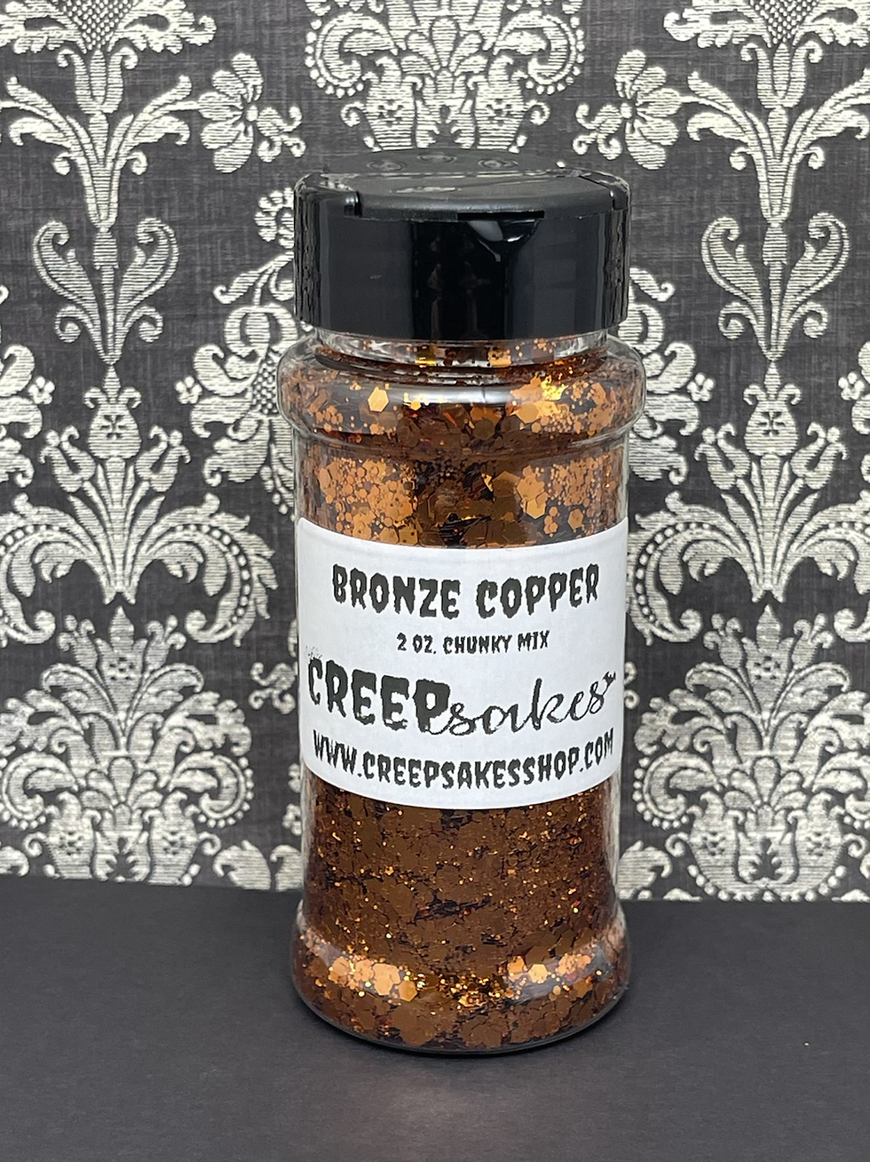 Miniatura: Bronze Copper Chunky Mix Glitter