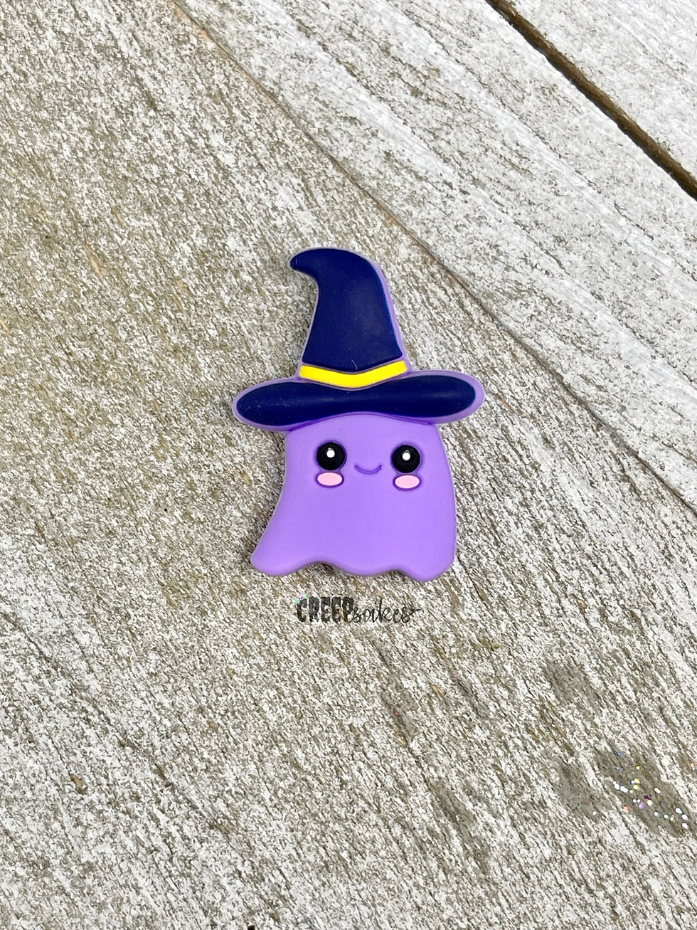 Miniatura: Witch Hat Ghost Focal Bead