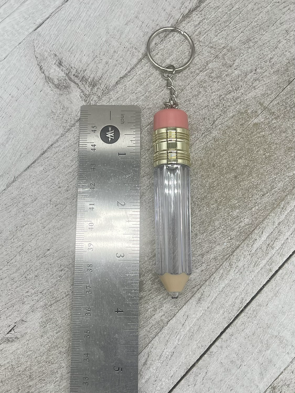 Thumbnail: Empty Barrel Pencil Keychains Pack of 10