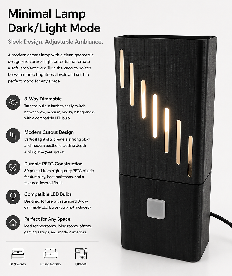 Thumbnail: Minimal Lamp- Dark/Light Mode