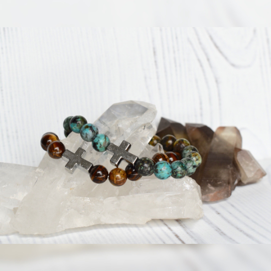 Thumbnail: Cross Custom Solid Bracelet