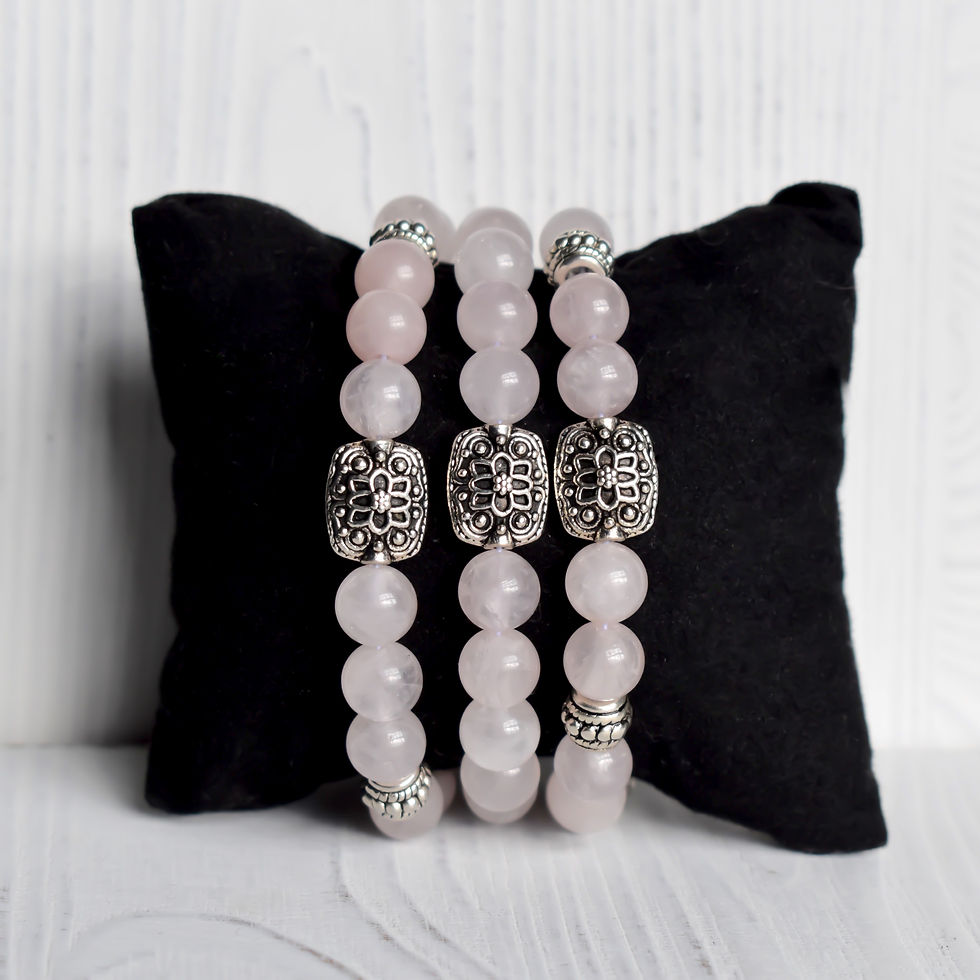 Thumbnail: Rose Quartz Meditation Bracelet
