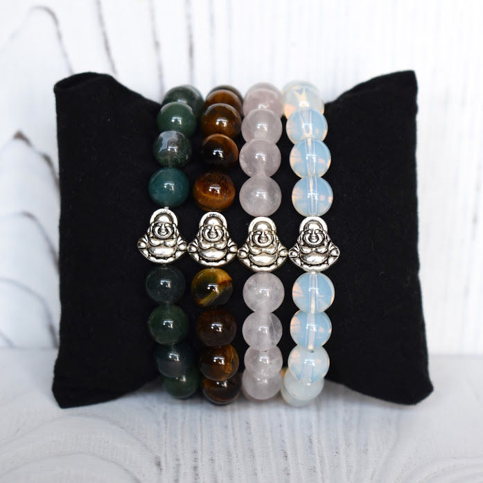 Thumbnail: Happy Buddha Custom Healing Bracelet