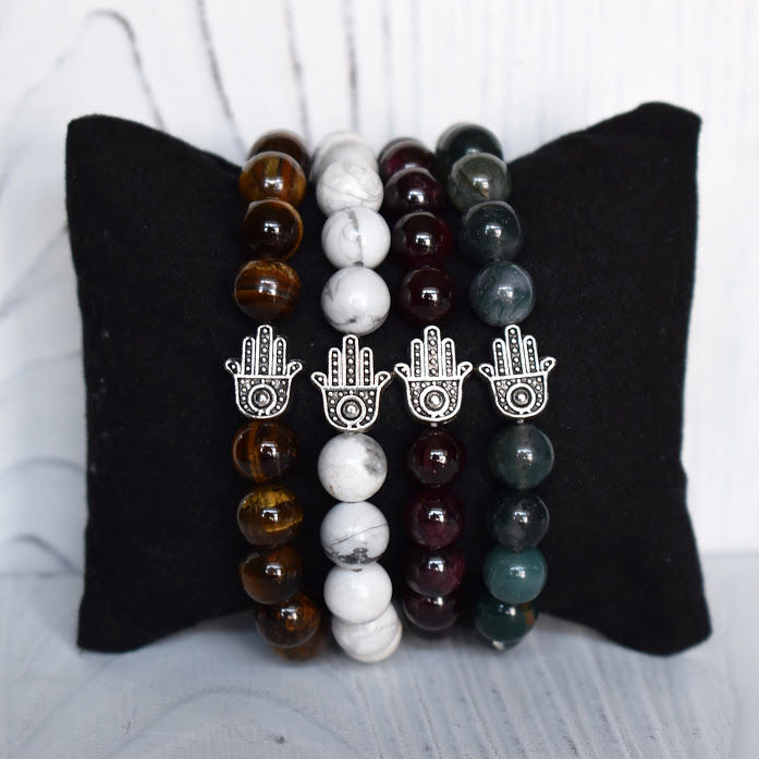 Thumbnail: Hand of God Custom Solid Bracelet
