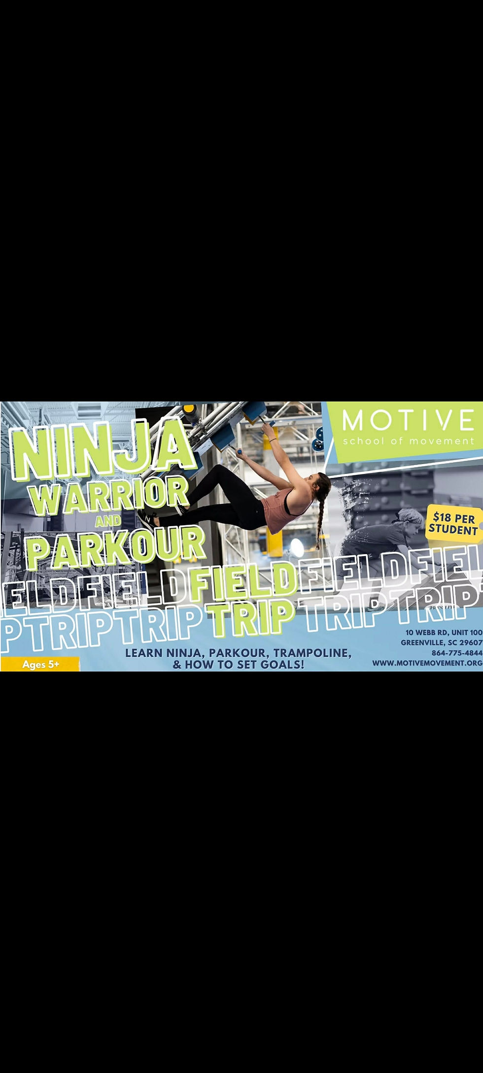 Ninja Warrior Field Trip