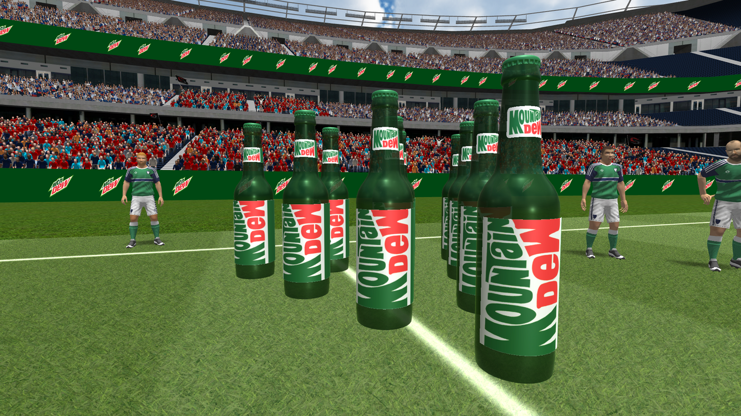 Sports Simulator Advertising and Branding