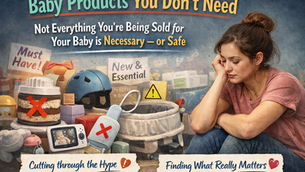 Baby Products You Don’t Need: Not Everything You’re Being Sold for Your Baby is Necessary — or Safe