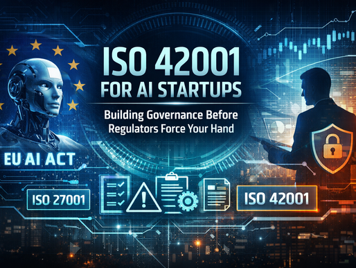 ISO 42001 for AI Startups: Building Governance Before Regulators Force Your Hand