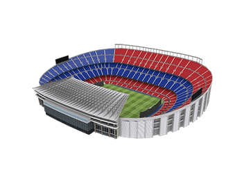 Football Simulator -Barcelona Stadium