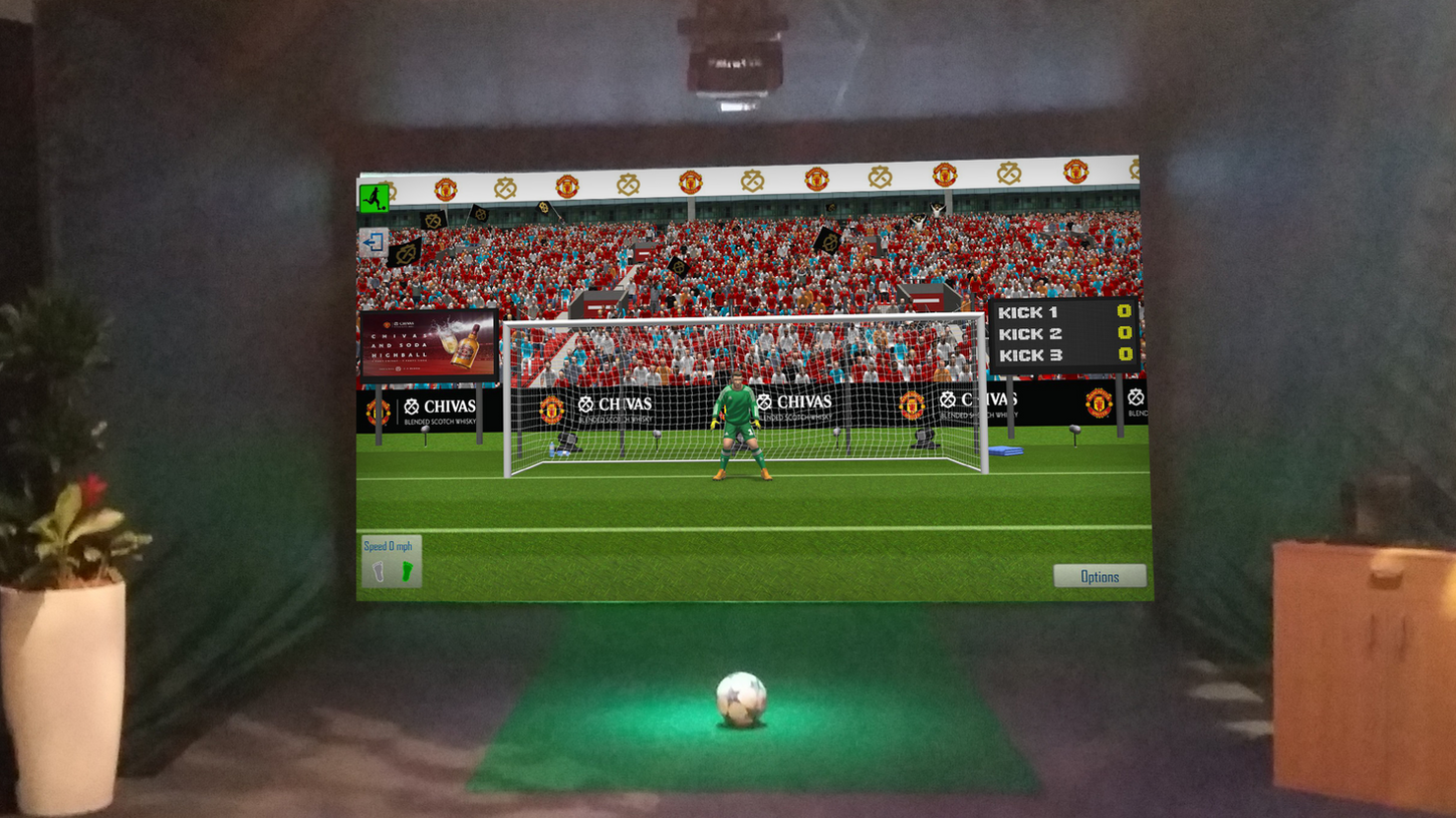 Sports Simulator Session Play custom Branding Options