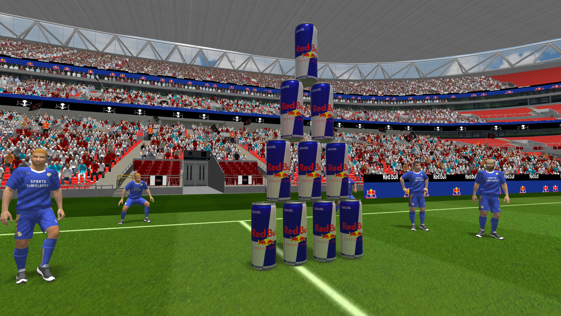 Sports Simulator Advertising and Branding