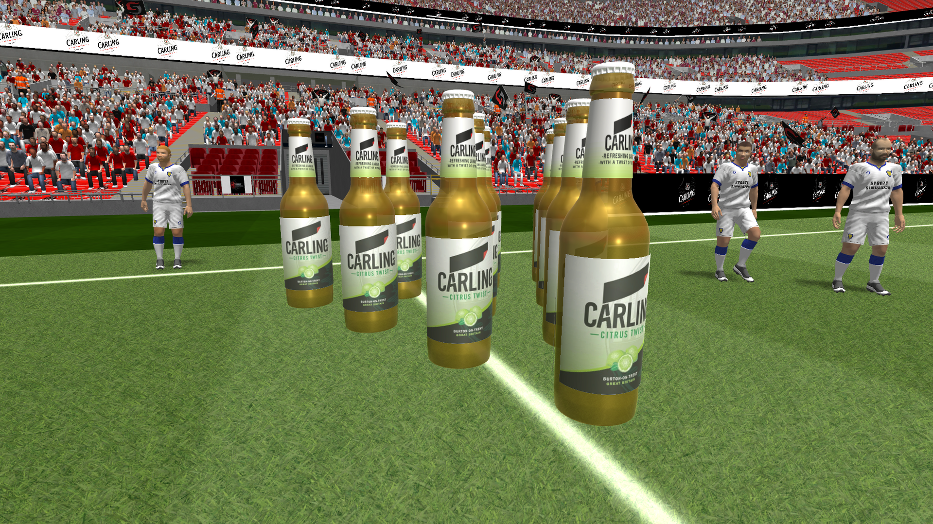 Sports Simulator Advertising and Branding